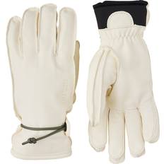 Hestra Wakayama 5-Finger Ski Gloves - Almond White