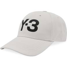 Beige - Mies Asusteet Y-3 Logo Cap - Talc