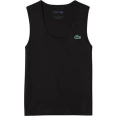 Lacoste Mujer Tops Lacoste Camiseta De Manga Corta Mujer - Black/Green