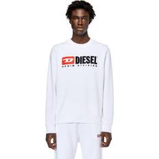 Diesel Tröjor Diesel S-Ginn-DIV Sweat-Shirt Tröja Unisex Vuxen - Ljus Vit