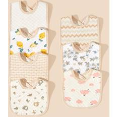 Barn- & Babytillbehör Shein 3pcs Cartoon Graphic Random Pattern Fabric Baby Bib