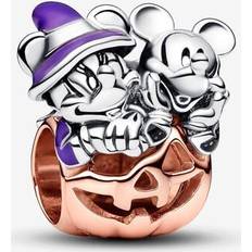 Mickey mouse halloween Pandora Authentic 792816c01 mickey & minnie mouse halloween pumpkin charm