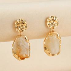 Smycken Shein Geometric Drop Earrings
