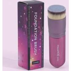 Purple Makeup Brushes Shein Flat Top Foundation Brush Soft Dense Fiber - Big