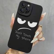 Shein Cartoon Expression Pattern Phone Case