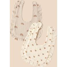 Barn- & Babytillbehör Shein 2pcs Baby Mixed Pattern Bib