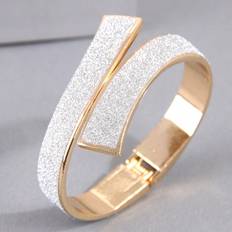 Smycken Shein Glitter Cuff Bangle