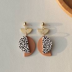 Smycken Shein Geometric Drop Earrings