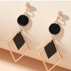 Smycken Shein Geometric Drop Earrings