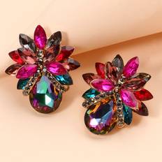 Smycken Shein Gemstone Decor Earrings