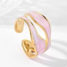 Children Rings Shein Hollow Out Cuff Ring