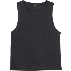 L Singleter Houdini M's Tree Tank Top - True Black