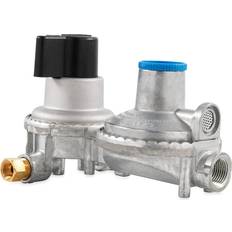 Gas Grill Accessories Camco Propane Double-Stage Auto-Changeover Regulator