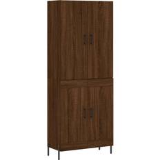 vidaXL 69.5x34x180cm 2 Wood Doors Buffet 180x69.5cm