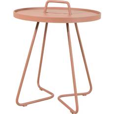 Pink Outdoor Side Tables Cane-Line On-the-Move S 54 x 44 cm Outdoor Side Table