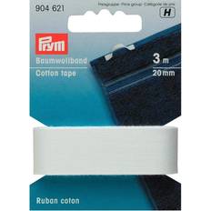 Prym Cotton Tape, White