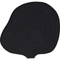 Silikon Grytunderlägg OYOY Mio Dish Tray Bricka 206 Black H1.2 x L43 x W39.6 cm Grytunderlägg