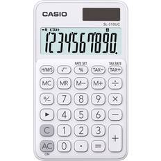 Calculators Casio SL-310UC-WE Calculator, 0.8 x 7 x 11.8 cm, White