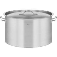 Plaque de cuisson en fonte Faitouts Royal Catering Casserole À Induction 44 L RCST-44E3-S avec couvercle