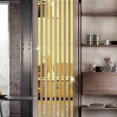 Gold Self-adhesive Decorations Shein 10pcs Acrylic Mirror Surface Decorative Wall Stickers Gold Self-adhesive Decoration