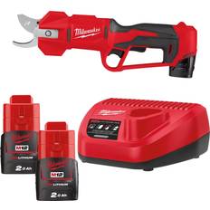 Milwaukee Elektriska grensaxar Milwaukee M12 BLPRS-202 Sekatör Med Batteri Och Laddare