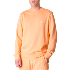 HUGO BOSS Orange Jumpers HUGO BOSS Westart Sweatshirt - Light/Pastel Orange