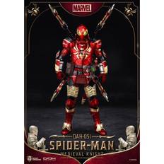 Riddare Actionfigurer Beast Kingdom Marvel Dynamic 8ction Heroes Actionfigur 1/9 Medieval Knight Spider-Man 20 cm