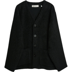 Cardigan - Black Mohair 