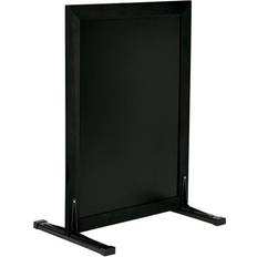 Negro Pizarras blancas Securit Pizarra Negro Con Stand 78 x 56 x 40 cm