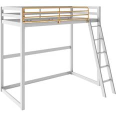 Gold Loft Beds Little Seeds Monarch Hill Haven Metal Loft Bed 75x79.5"