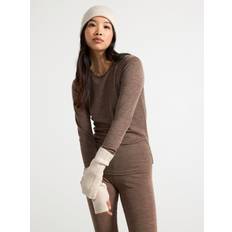 Lindex Børnetøj Lindex Top Merino Wool Ls - Beige