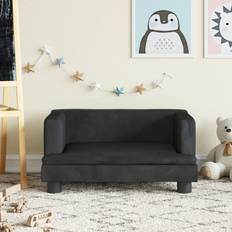 Sofas vidaXL Kindersofa Schwarz 60 x 40 x 30 cm