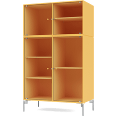 Gul Vitrineskabe Montana Furniture Ripple Cabinet III Vitrineskab