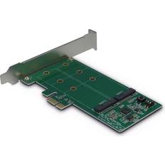 M.2 - PCIe x1 Kontrollerkort Inter-Tech KCSSD4