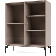 Svart Vitrinskåp Montana Furniture Ripple Cabinet II Vitrinskåp 69.6x82.2cm