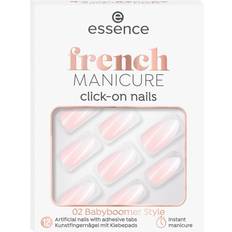 French nails Essence French Manicure Click-on Nails #02 Baby Boomer Style 12 pcs