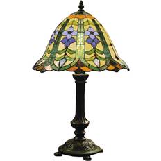 Clayre & Eef Florale Tischlampe 48cm