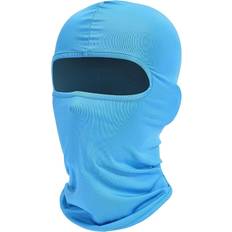 Snowboard Balaclavas Fuinloth Balaclava Face Mask - Light Blue