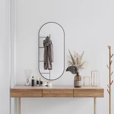 Oval spejl vidaXL oval Wandspiegel