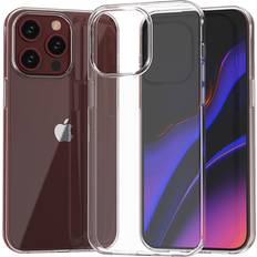 Hurtel Handyhülle für iphone 15 pro max schutzhülle case transparent silikon