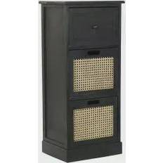 Dkd Home Decor Estándar Black and Natural Byrå