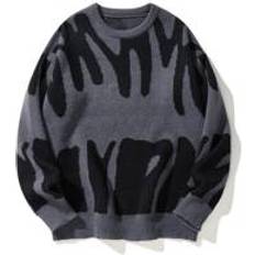 Shein Men Clothing Shein Men Graphic Pattern Jumper