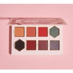 Decoration Eyeshadows Shein Adventurous Aries Palette 8-Clolor Shimmer Matte Eyeshadow - Orange Red Brown