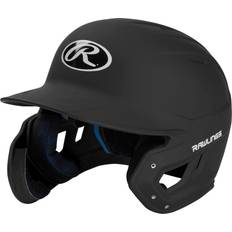 Baseball Helmets Rawlings Senior MACH Baseball Helmet w/ Adjustable Face Guard, Left-Handed Batter, Black