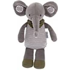 Kor Mjukisdjur Sterntaler Spieltier Elefant Eddy mit Halstuch u Rassel 24cm