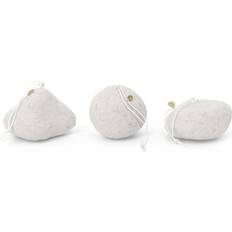 Ferm LIVING Décorations de Noël Ferm Living Set d'ornements Snowball Ornaments 3 Pièces White Décoration de Sapin de Noël 3pcs