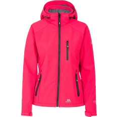 Pink - Women Outerwear Trespass Women's Softshell Bela II Jacket - Raspberry