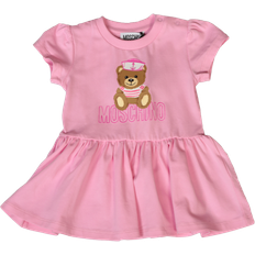 Moschino Baby's Teddy Bear Print Dress - Rose