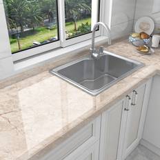 1pc marble pattern kitchen oil-proof sticker, high temperature resistant cooktop sticker, tile wallpaper, self-adhesive cabinet sticker, desktop renov