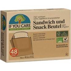 Gelb Plastiktüten & Folie If You Care Sandwich & Snack Plastiktüte & Folie